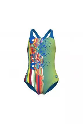 Дитячий купальник Arena PALETTE SWIMSUIT SWIM PRO BACK