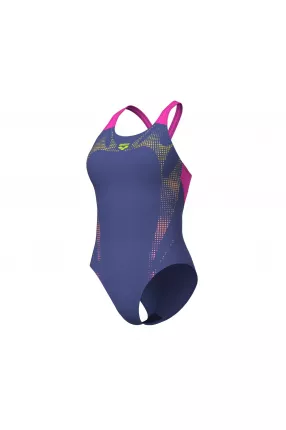 Жіночий купальник Arena SPIDER WEB SWIMSUIT V BACK