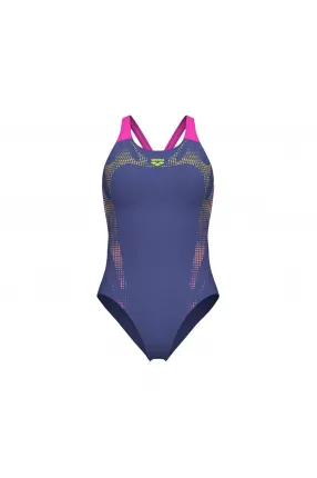 Жіночий купальник Arena SPIDER WEB SWIMSUIT V BACK