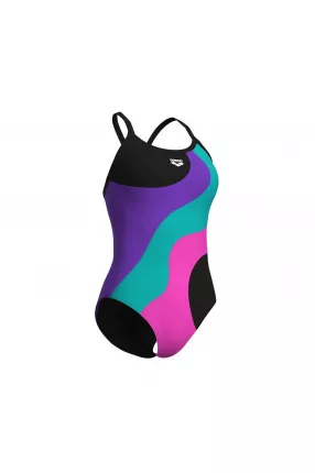 Жіночий купальник Arena MULTI SLICES SWIMSUIT LIGHTDRO