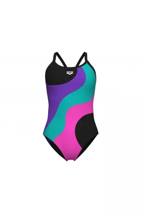 Жіночий купальник Arena MULTI SLICES SWIMSUIT LIGHTDRO