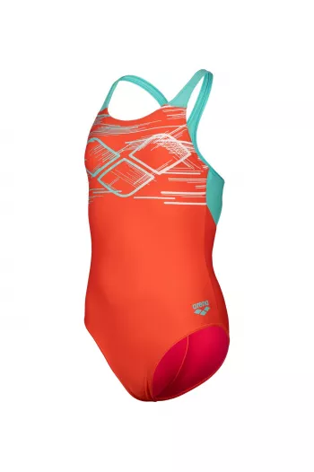 Дитячий купальник Arena PASTIME SWIMSUIT V BACK