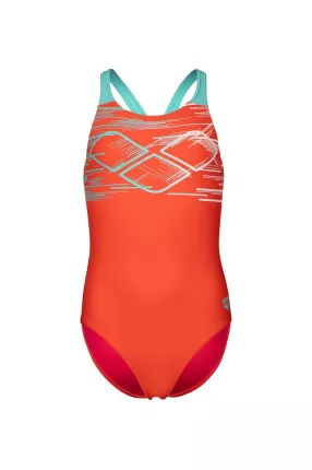 Дитячий купальник Arena PASTIME SWIMSUIT V BACK