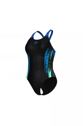 Жіночий купальник Arena BREATH SWIMSUIT V BACK LB