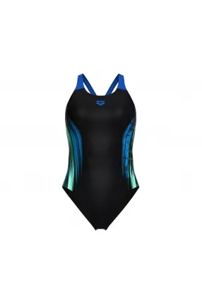 Жіночий купальник Arena BREATH SWIMSUIT V BACK LB