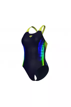 Жіночий купальник Arena BREATH SWIMSUIT V BACK LB