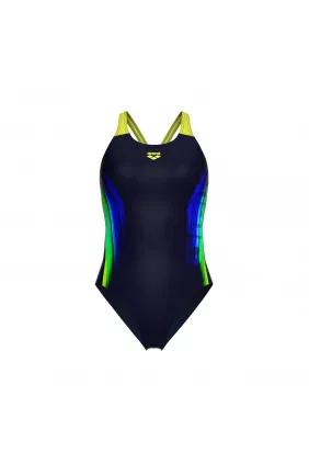 Жіночий купальник Arena BREATH SWIMSUIT V BACK LB
