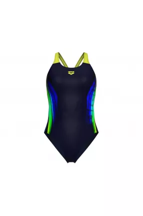 Жіночий купальник Arena BREATH SWIMSUIT V BACK LB