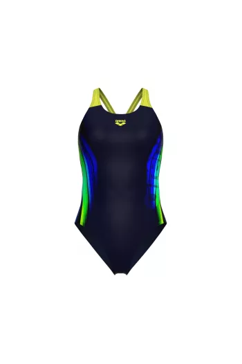 Жіночий купальник Arena BREATH SWIMSUIT V BACK LB