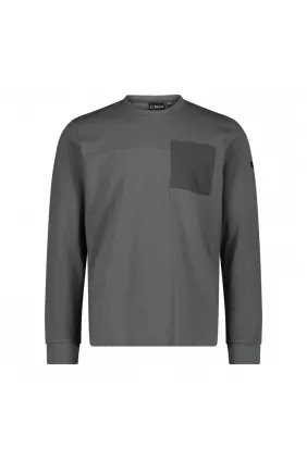 Чоловіча футболка з довгим рукавом CMP T-SHIRT STRETCH JERSEY