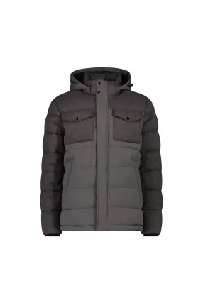 Чоловіча куртка CMP JACKET ZIP HOOD MELANGE