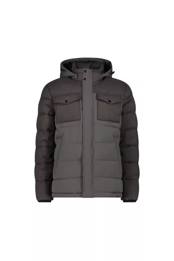 Чоловіча куртка CMP JACKET ZIP HOOD MELANGE