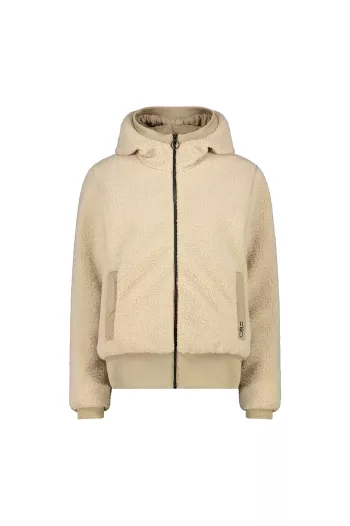 Жіноча куртка CMP JACKET FIX HOOD TEDDY FUR
