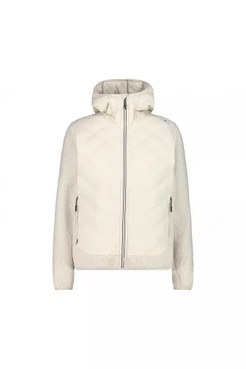 Жіноча куртка CMP JACKET HYBRID FIX HOOD GRID PO