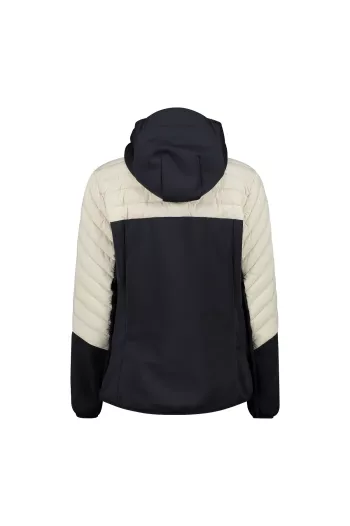 Жіноча куртка CMP JACKET HYBRID FIX HOOD NYLON