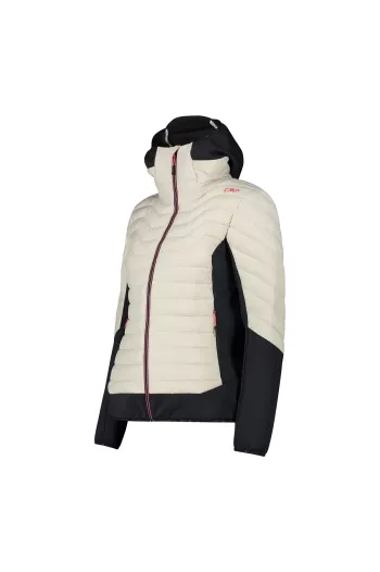 Жіноча куртка CMP JACKET HYBRID FIX HOOD NYLON