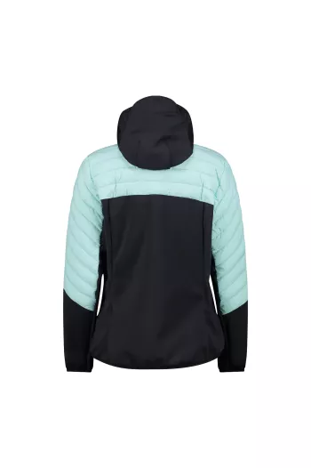 Жіноча куртка CMP JACKET HYBRID FIX HOOD NYLON