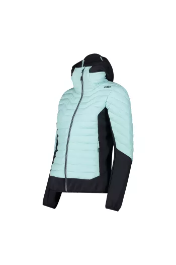 Жіноча куртка CMP JACKET HYBRID FIX HOOD NYLON