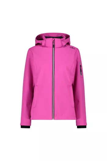 Жіноча куртка CMP JACKET ZIP HOOD SOFTSHELL