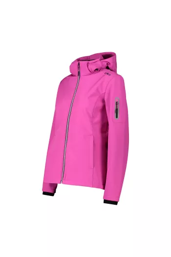 Жіноча куртка CMP JACKET ZIP HOOD SOFTSHELL