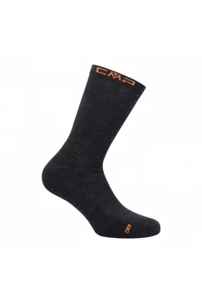 Чоловічі трекінгові шкарпетки CMP HIKING WOOL SOCK MID