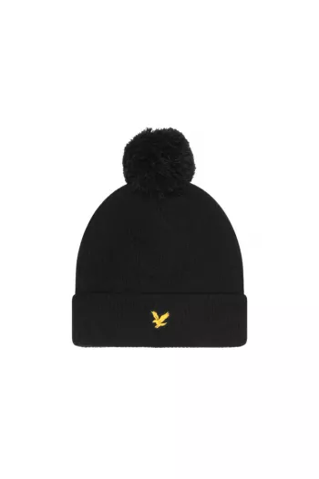 Чоловіча шапка Lyle & Scott GOLF PLAIN BOBBLE BEANIE