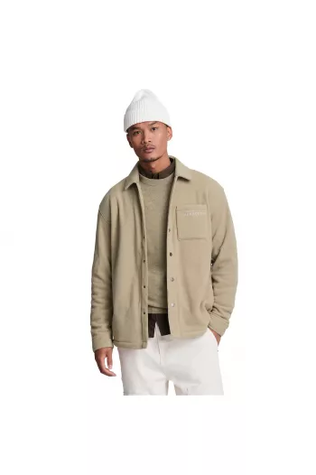 Чоловіча сорочка Lyle & Scott EMBROIDERED FLEECE OVERSHIRT