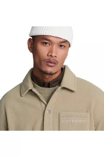 Чоловіча сорочка Lyle & Scott EMBROIDERED FLEECE OVERSHIRT