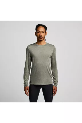 Чоловічий лонгслів Saucony PEREGRINE MERINO LONG SLEEVE