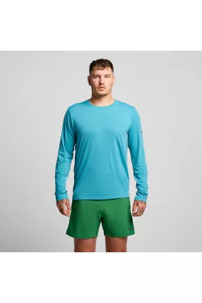Чоловічий лонгслів  Saucony STOPWATCH LONG SLEEVE