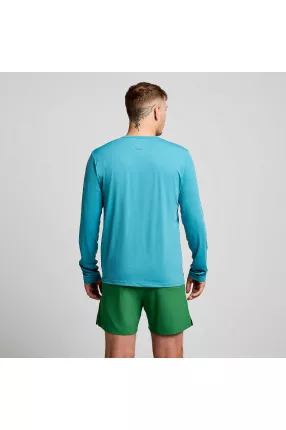 Чоловічий лонгслів  Saucony STOPWATCH LONG SLEEVE