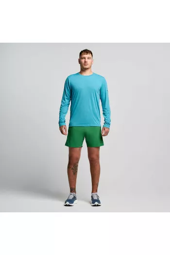 Чоловічий лонгслів  Saucony STOPWATCH LONG SLEEVE