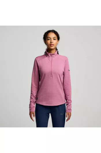 Жіночий реглан Saucony TRIUMPH 3D 1/2 ZIP