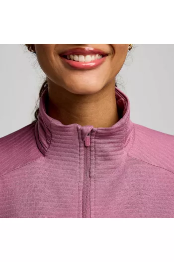 Жіночий реглан Saucony TRIUMPH 3D 1/2 ZIP