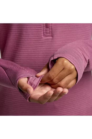 Жіночий реглан Saucony TRIUMPH 3D 1/2 ZIP