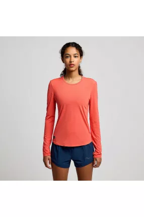 Жіночий лонгслів  Saucony STOPWATCH LONG SLEEVE